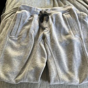 Light gray Lululemon sweatpants